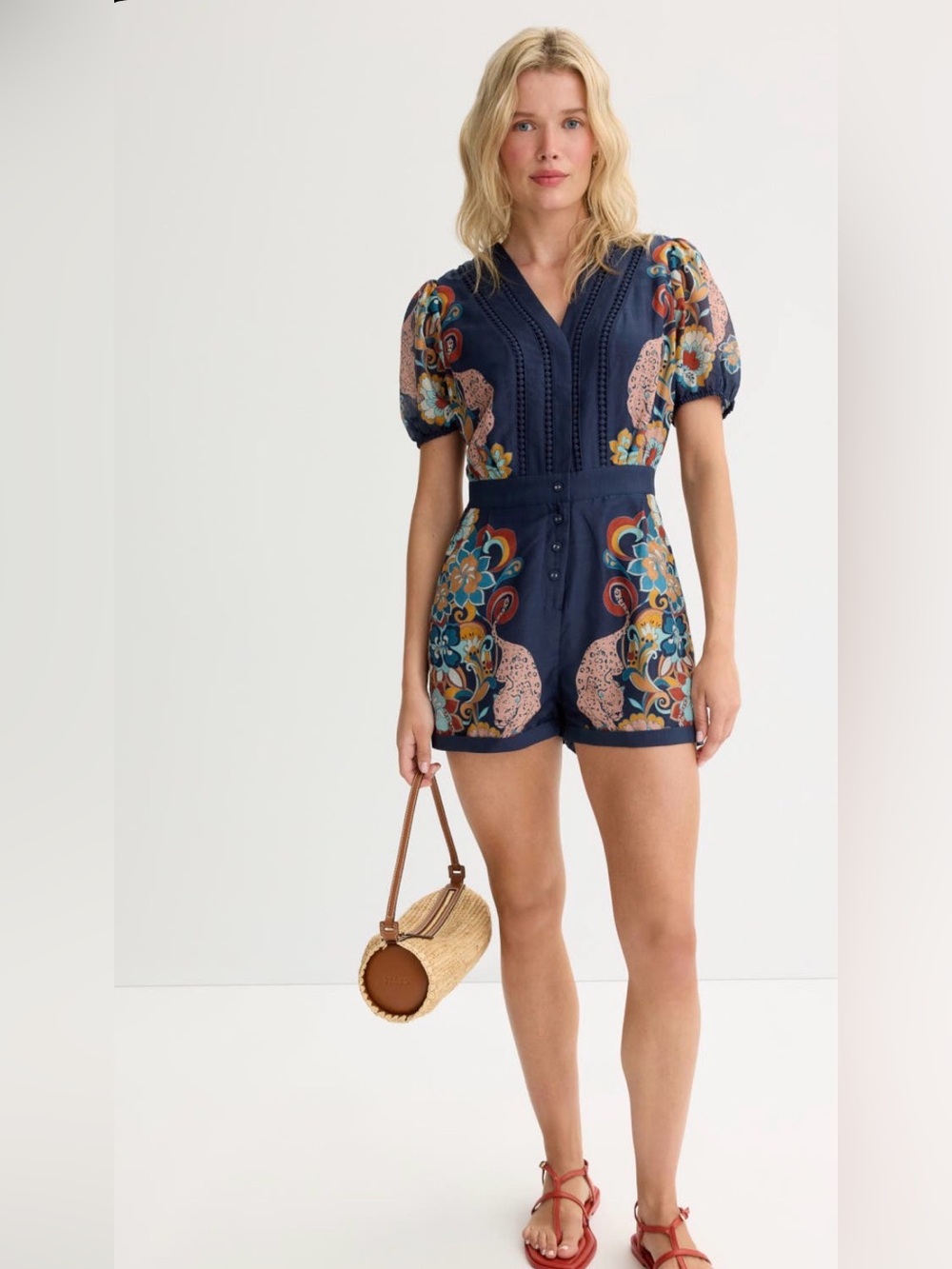 Anya Caballero Cosmic Cheetah Romper